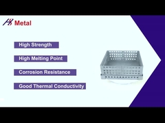 Componentes para hornos de alta temperatura de Moly Boat de evaporación recocida