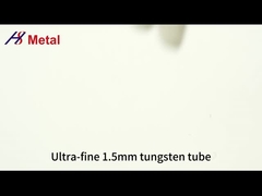 Anodizado de tubos de molibdeno sin costura de tubos redondos