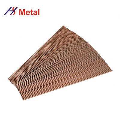 W75Cu25 WCu Alloy Tungsten Copper Rod Electrical Bright Surface