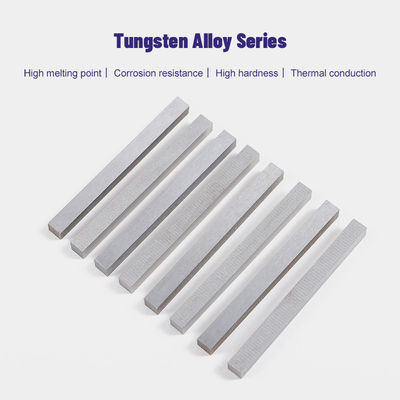 Wear Resistant Tungsten Rod Bar Machining Surface Tungsten Flat Bar